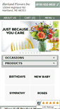 Mobile Screenshot of hartlandflowers.com